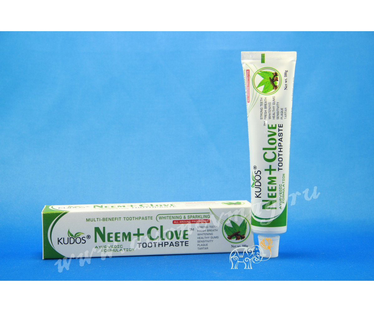 Neem+Clove toothpaste Зубная паста с Ним и Гвоздикой